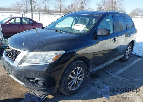 2014 Nissan Pathfinder Sv from USA, damaged, VIN 5N1AR2MM0EC626734
